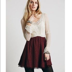 Free People ⭐️RARE⭐️ Victoria Mini Dress Size 4